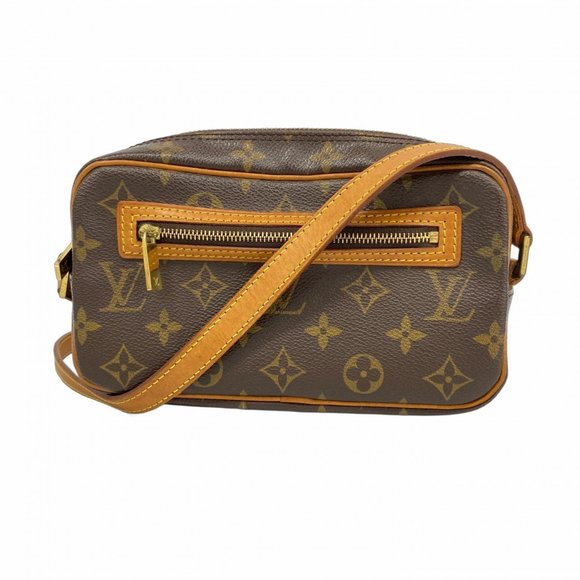 Louis Vuitton Monogram Pochette Cite Shoulder Bag M51183 Brown Women's - Picture 1 of 14